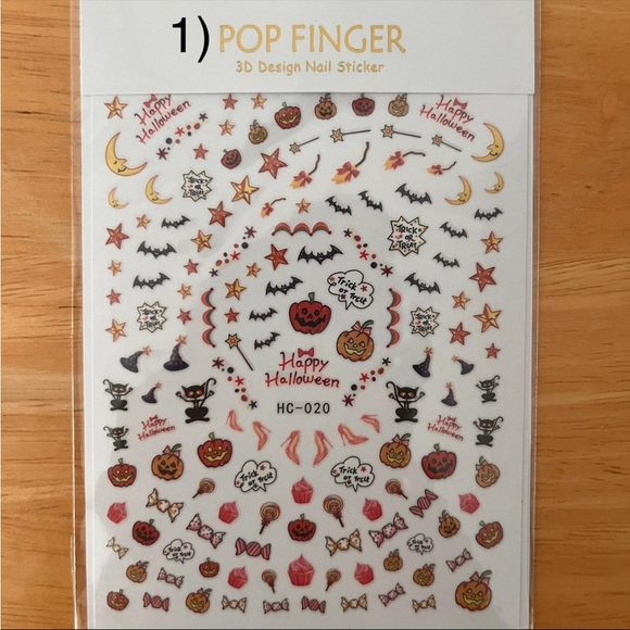 Halloween Nail Art Stickers - Picture 4 of 16